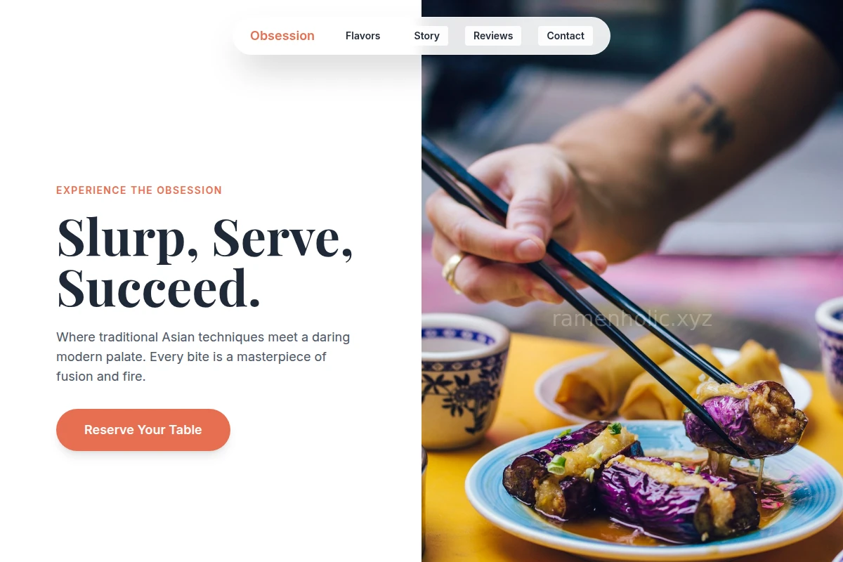 Obsession Asian Fusion Food