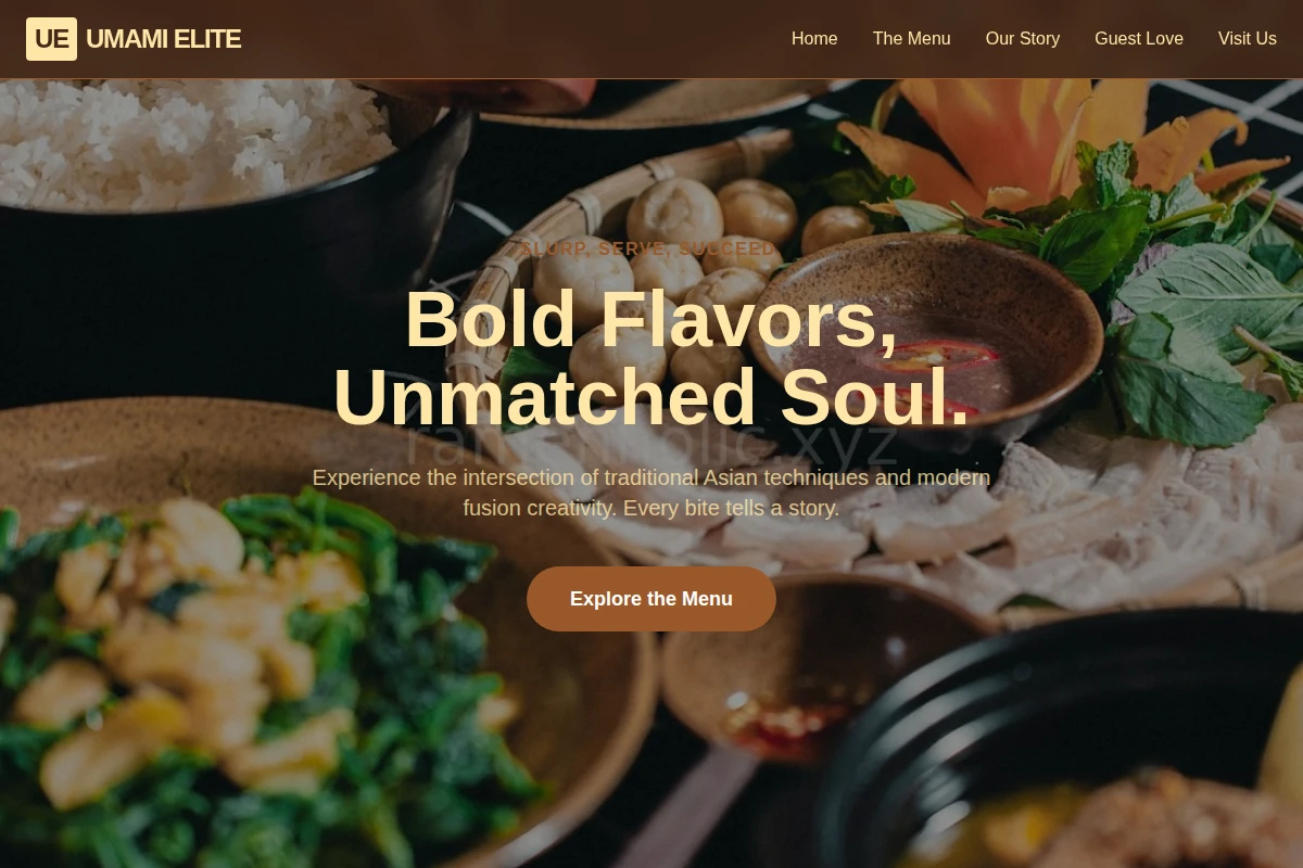 Cult Asian Fusion Food