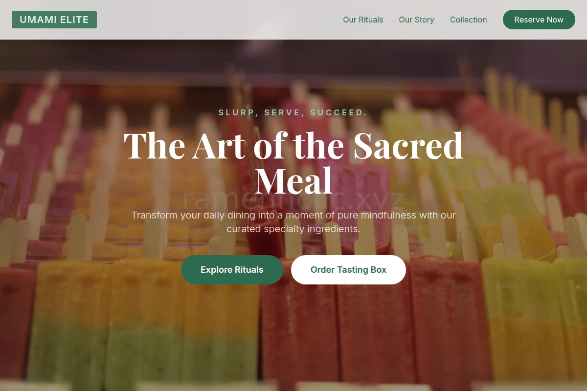 Ritual Specialty Food
